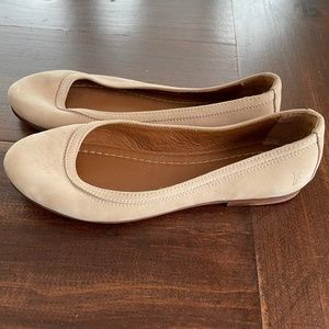 Frye Carson Leather Ballet Flats